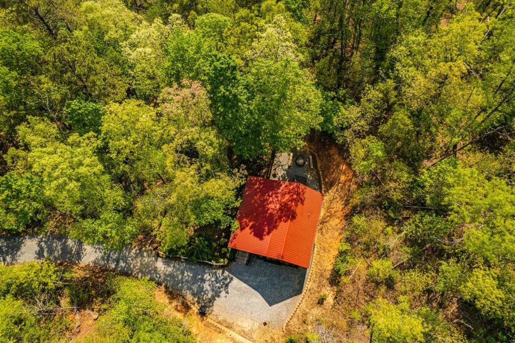فيلا Honeymoon Getaway In Woods Near Noc And Smoky Mtn Rr مدينة كليرمونت المظهر الخارجي الصورة