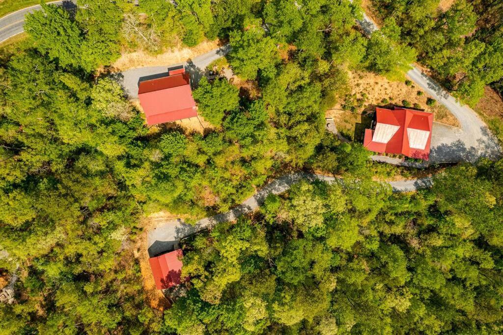فيلا Honeymoon Getaway In Woods Near Noc And Smoky Mtn Rr مدينة كليرمونت المظهر الخارجي الصورة