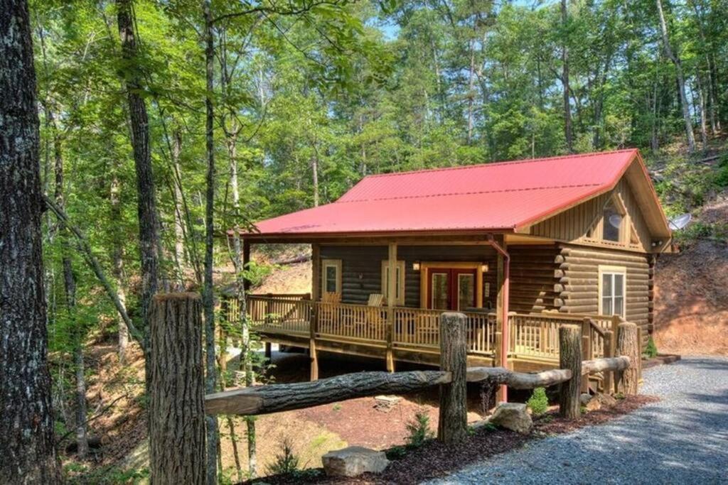 فيلا Honeymoon Getaway In Woods Near Noc And Smoky Mtn Rr مدينة كليرمونت المظهر الخارجي الصورة